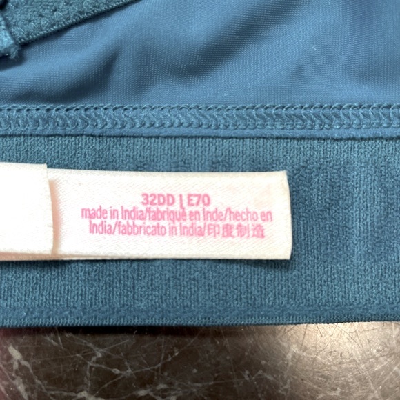 EUC VICTORIAS SECRET PINK PUSH UP PADDED BRA 32 DD - Picture 5 of 7